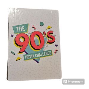 90s Trivia Challenge Card SEALED Game Hub Pop Culture Y2k Family Game Night